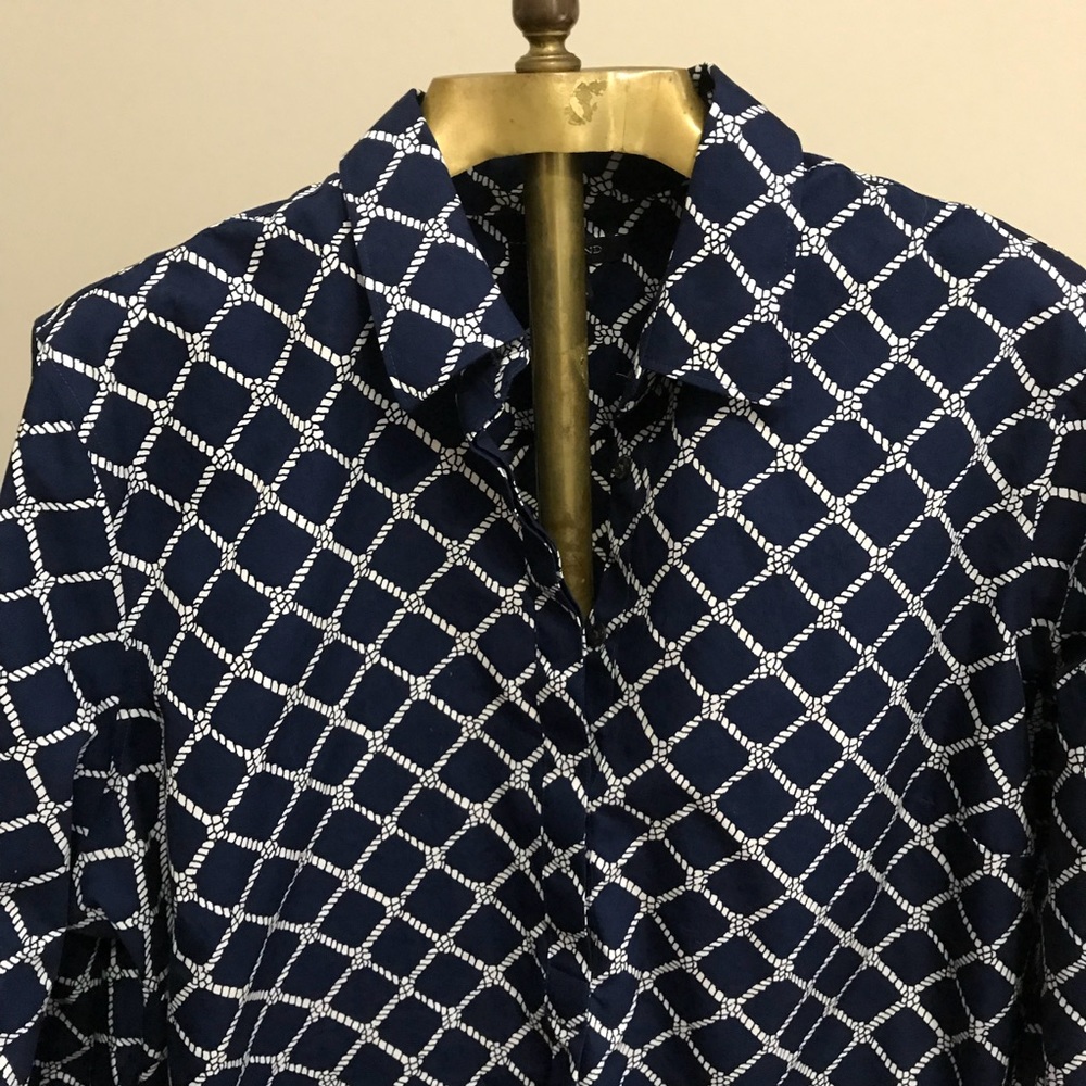 Unique, 4-Button Pull Over Shirt